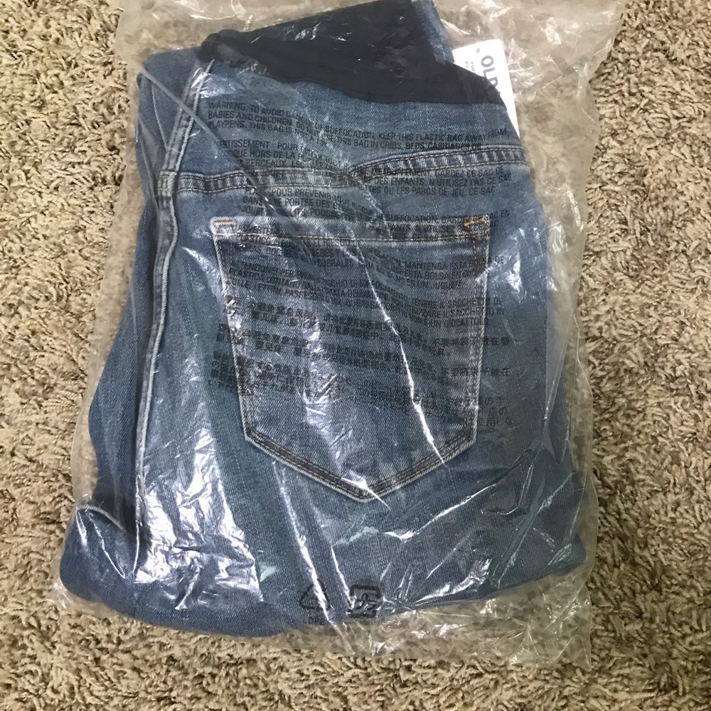 Old Navy Maternity Full Panel Pop Icon Skinny Jeans - Picture 2 of 3